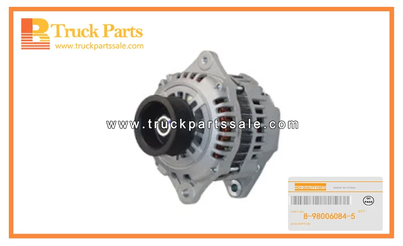 Alternator 12V 90A for Isuzu Dmax 4jj1 8-98006084-5 8-98006-084-5 8980060845