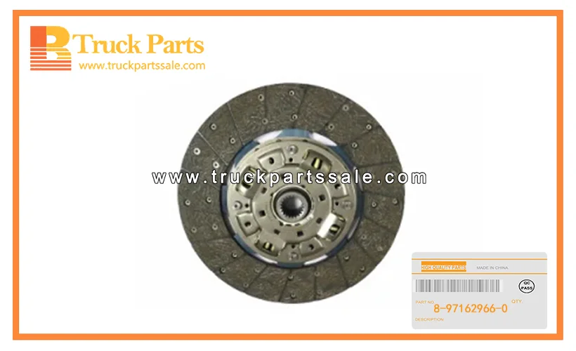 Clutch Disc for Isuzu Npr 4hf1 8-97162966-0 8-97162-966-0 8971629660