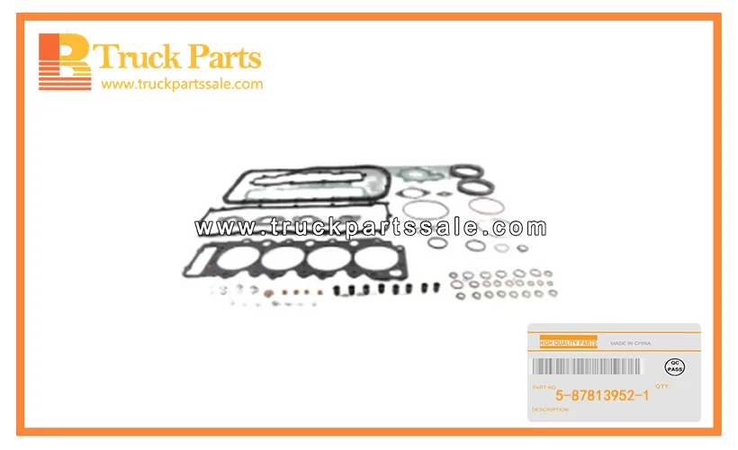 Engine Overhaul Gasket Set for Isuzu 4hg1 5-87813952-1 5-87813-952-1 5878139521