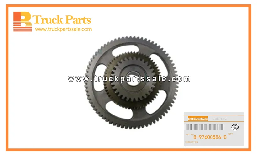 Gear for Isuzu 700p 4HK1 8-97600586-0 8976005860 8-97600-586-0