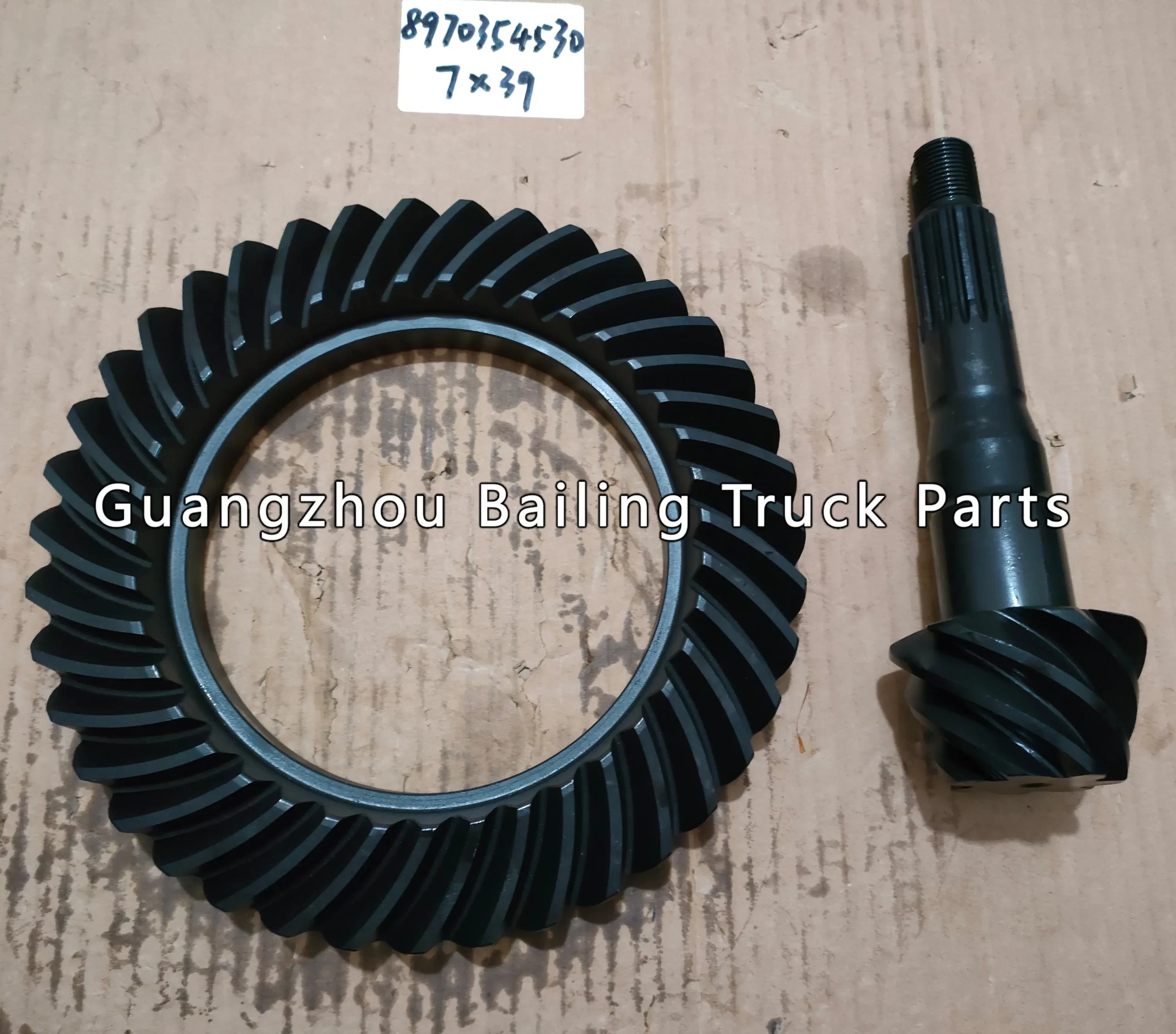 8-97035453-0 8970354530 8-97035-453-0 Crown Wheel and Pinion Gear 7X39 For Isuzu NKR