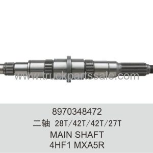 8-97034847-2 8-97034-847-2 8970348472 Auto transmission gear for Isuzu 4HF1 main shaft