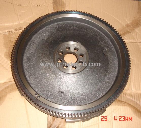 J08E engine spare parts flywheel assy 350MMX129TX8HX14.5MM