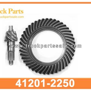 41201-2250 For HINO H07C truck part crown wheel and pinion ratio 7*41