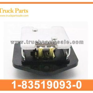 1-83519093-0 1835190930 1-83519-093-0 24 volts blower fan motor power resistor for ISUZU GIGA CXZ CYZ CYH