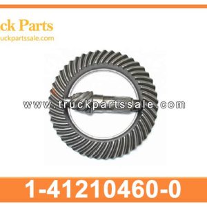 1-41210460-0 1412104600 1-41210-460-0 24T 6x45 crown wheel and pinion for ISUZU CXM V10