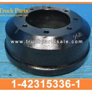 1-42315336-1 1423153361 1-42315-336-1 8 holes front truck brake drum for ISUZU forward giga trailer