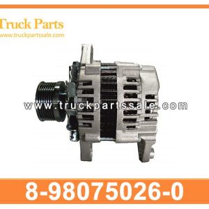 8-98075026-0 8980750260 8-98075-026-0 Alternator 12V 24V for ISUZU 4HK1