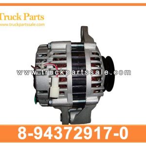 8-94372917-0 8943729170 8-94372-917-0 Alternator 12V 60A for ISUZU TFR 4ZE1