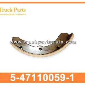 5-47110059-1 5471100591 5-47110-059-1 BRAKE SHOE for ISUZU 600P