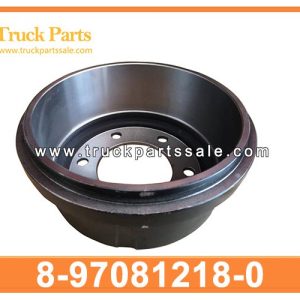 8-97081218-0 8970812180 8-97081-218-0 Brake Drum Front 6 Holes for ISUZU 4HF1 4HK1 NPR