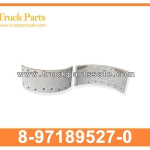 8-97189527-0 8971895270 8-97189-527-0 Brake Pads for ISUZU CYH06 CYZ06