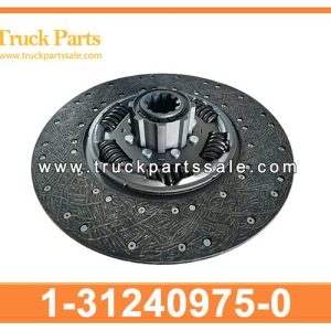 1-31240975-0 1312409750 1-31240-975-0 Clutch Disc for ISUZU C240 6WF1