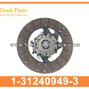 1-31240949-3 1-31240-949-3 1312409493 Clutch disc for ISUZU FRR 4HK1