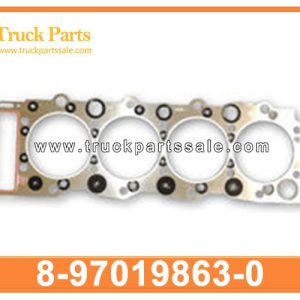 8-97019863-0 8970198630 8-97019-863-0 Cylinder Head To Cover Gasket for ISUZU NPR71 4HG1 4HG1T