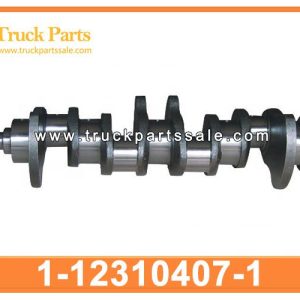 1-12310407-1 1-12310407-0 1123104071 1123104070 Engine Crankshaft for ISUZU JUSTON FTR 6BD1T