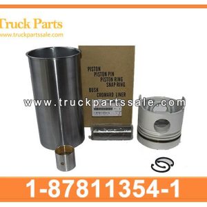 1-87811354-1 5-87813343-0 1878113541 5878133430 1-87811-354-1 5-87813-343-0 Engine Cylider Liner Set for ISUZU NPR 4BD1 6BD1