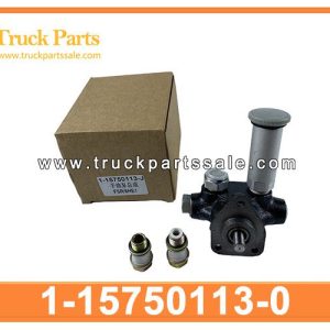 1-15750113-0 1157501130 1-15750-113-0 Engine Feed Pump Priming Pump for ISUZU FSR 6HE1