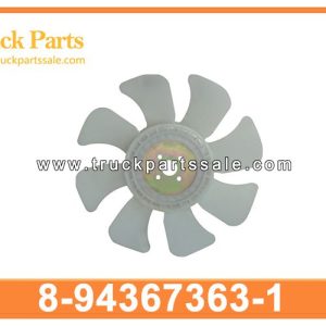 8-94367363-1 8943673631 8-94367-363-1 Fan blade for ISUZU 4BJ1 4BD1