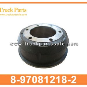 8-97081218-2 8970812182 8-97081-218-2 Front Brake Drum for ISUZU 4HF1