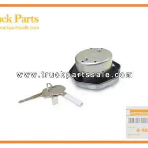 8-98201369-0 8982013690 8-98201-369-0 Fuel Tank Cap With Key for ISUZU NPR75 4HK1