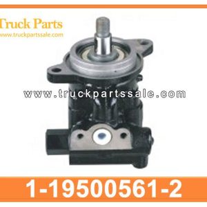 1-19500561-2 1195005612 1-19500-561-2 Hydraulic Power Steering Pump with Cartridge for ISUZU CXZ EXZ EXR CYZ CYH GIGA truck