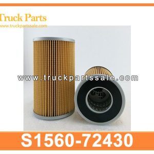 S1560-72430 15607-1100 15607-1101 S156072430 156071100 156071101 Oil Filter for HINO