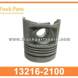 13216-2100 13216-2440 132162100 132162440 Piston 12V for HINO K13D
