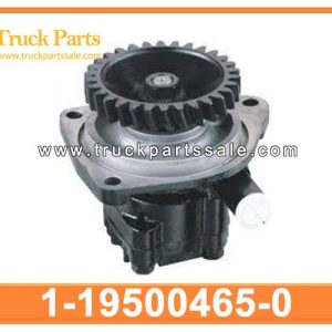 1-19500465-0 1195004650 1-19500-465-0 Power steering pump for ISUZU FSR 6HH1