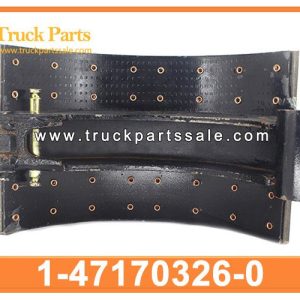 1-47170326-0 1471703260 1-47170-326-0 Rear Brake Shoe for ISUZU CXZ51K 6WF1