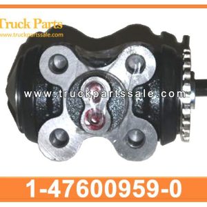 1-47600959-0 1-47600957-0 1476009590 1476009570 Rear brake wheel cylinder for ISUZU FRR FSR 6HE1 6HH1