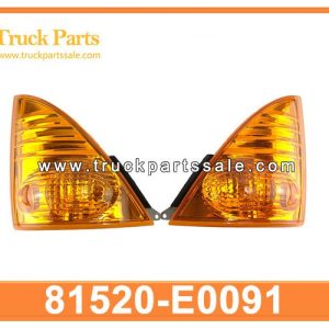 81520-E0091 81520E0091 SIGNAL LAMP FRONT LH for HINO 700 ZS FS RS