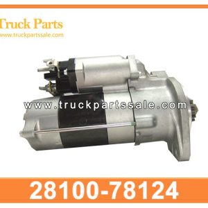 28100-78124 3655020039 2810078124 STARTER for HINO J08E