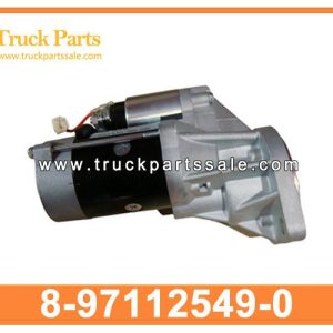 8-97112549-0 8971125490 8-97112-549-0 Starter Motor for ISUZU NHR NKR 100P TFR