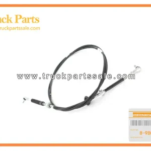 8-98017476-7 8980174767 8-98017-476-7 Transmission Control Shift Cable for ISUZU F Series Truck