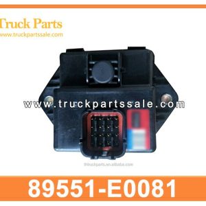 89551-E0081 Turbocharger Control Computer for HINO
