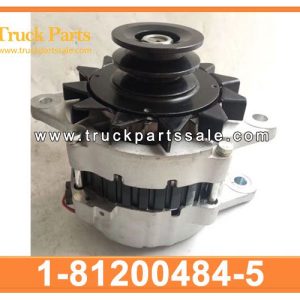 1-81200484-5 1812004845 1-81200-484-5 alternator and generator 24V 50A 60A 80A for ISUZU CXZ 6WF1 10PE1 10PD1 6WA1