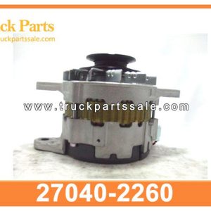 27040-2260 270402260 alternator assy for HINO FM2P