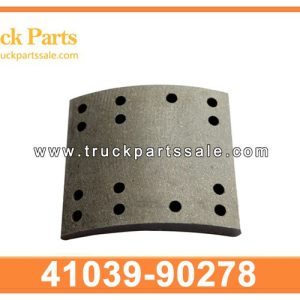 41039-90278 4103990278 brake lining for NISSAN UD CW53