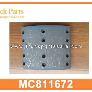 MC811672 brake lining kit set for MITSUBISHI