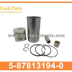 5-87813194-0 5878131940 5-87813-194-0 cylinder liner kit for ISUZU 100P-T
