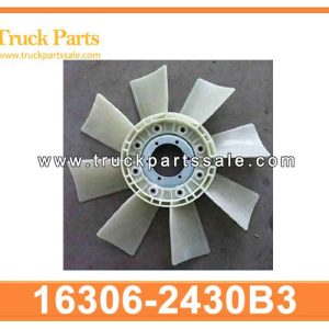 16306-2430B3 163062430B3 fan blade for HINO 700 500 FM2P 911C