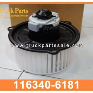 116340-6181 282500-1371 1163406181 fan blower motor for HINO 700 SS1E E13C