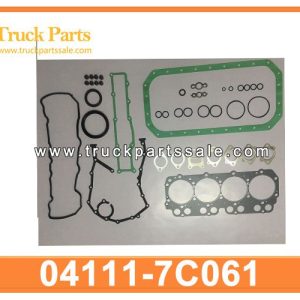 04111-7C061 041117C061 full gasket kit for HINO 300