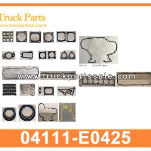 04111-E0425 04111E0425 full gasket kit for HINO E13C 700 ZS ZY RS