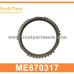 ME670317 gear parts RING SYNCHRO M12-4 30T for MITSUBISHI
