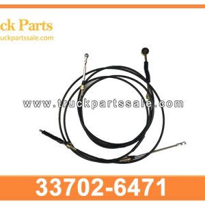 33702-6471 337026471 gear shift cable for HINO