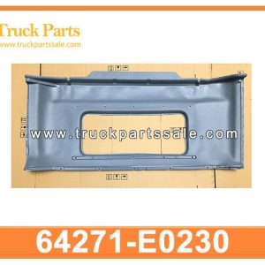 64271-E0230 64271E0230 interior parts back decoration for HINO 700 SERIES