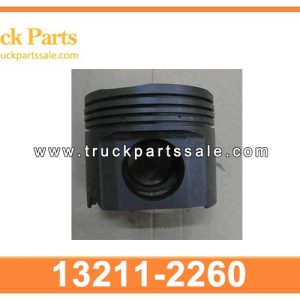 13211-2260 13211-1980 132112260 132111980 piston for HINO H07D