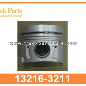 132163211 piston 13216-3211 for HINO J08C
